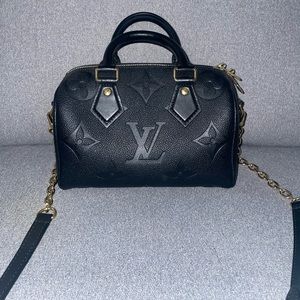 Speedy Bandoulière 20 in monogram empreinte leather